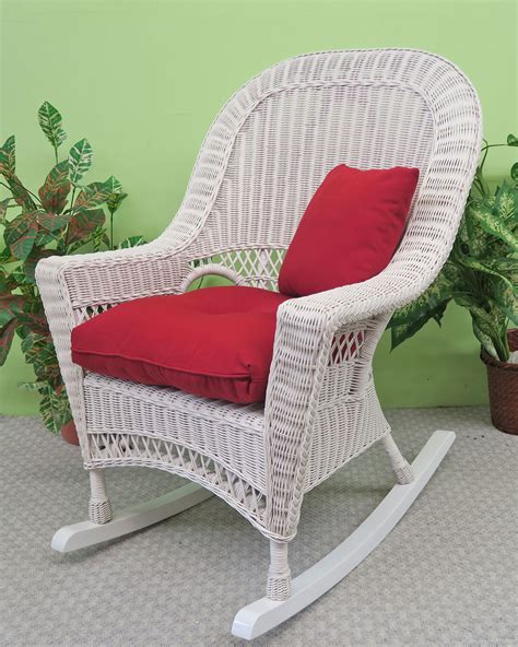 Creating a Relaxing Atmosphere with a Wicker Rocking Chair